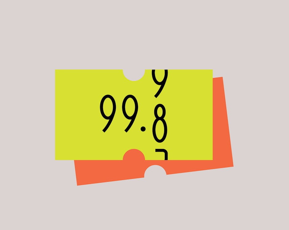 Price sticker