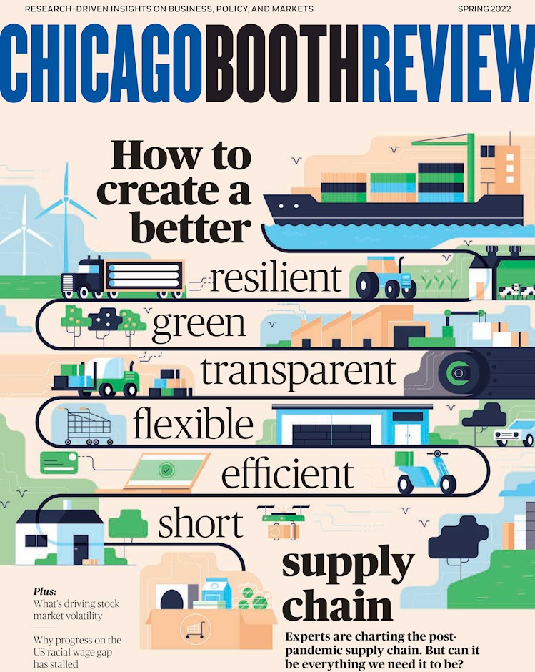 Chicago Booth Review Issue Cover | Spring 2022