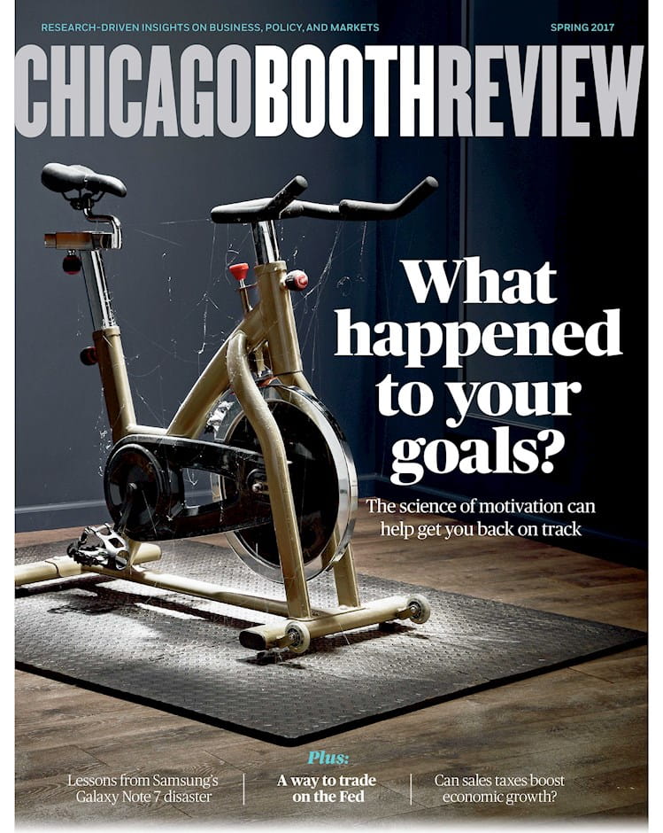 Chicago Booth Review Issue Cover | Spring 2017