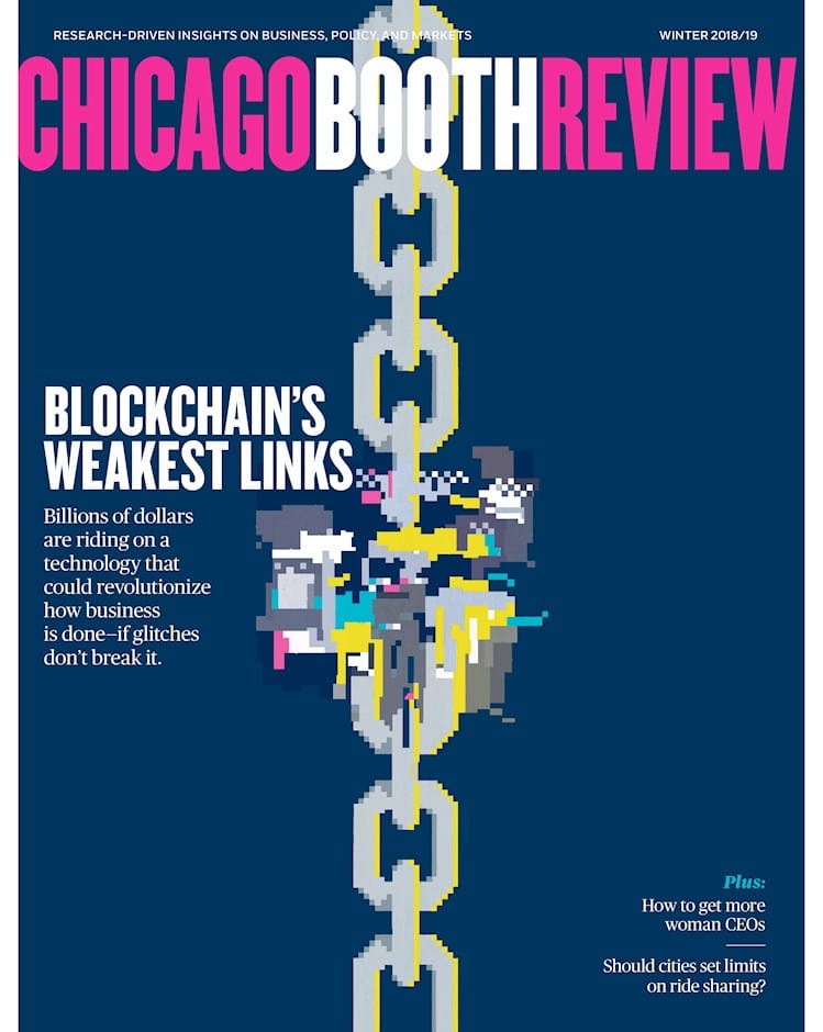 Chicago Booth Review Issue Cover | Winter 2018-2019